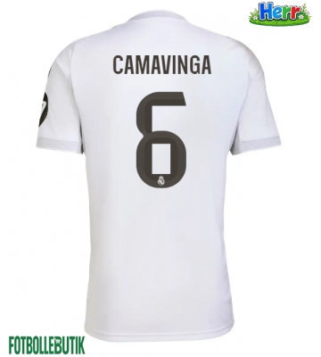 Real Madrid Eduardo Camavinga #6 Hemmatröja 2025-26 Kortärmad